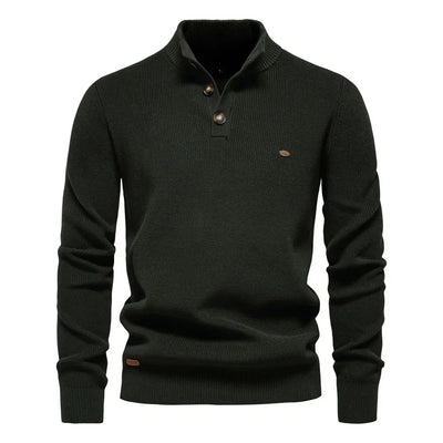 Koelman | Men's Sweater with Button Design
