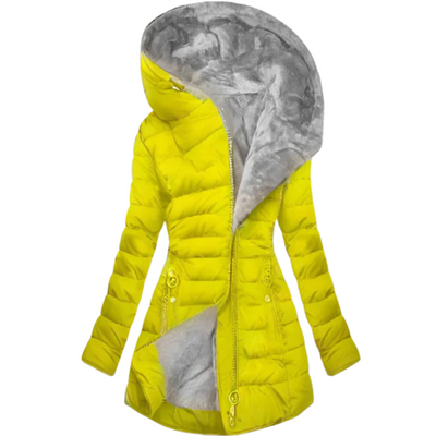 FrostGlam™ | Oversized Hooded Puffer Elegance