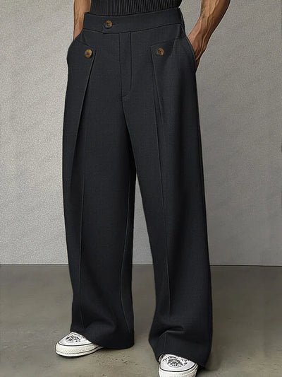 Cam™ | Elegant Trousers with Pleats for Men