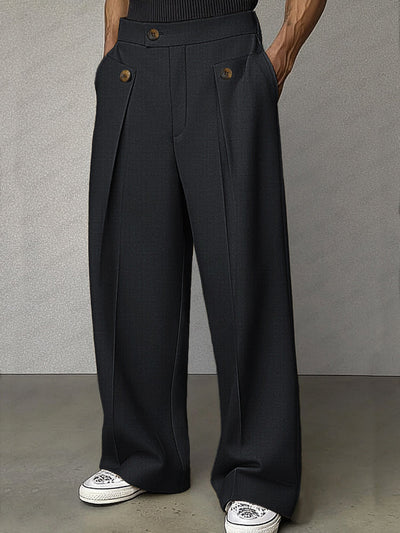 Dru™ | Smart Casual Tailored High Waist Pants