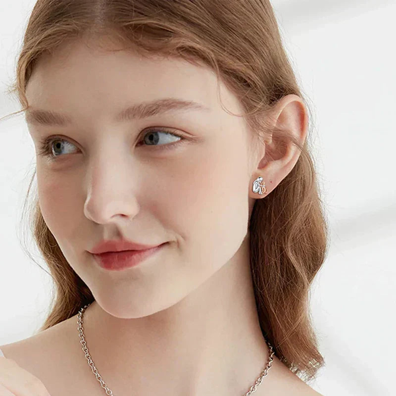 Romy & Rose™ | Cat Icon Earrings