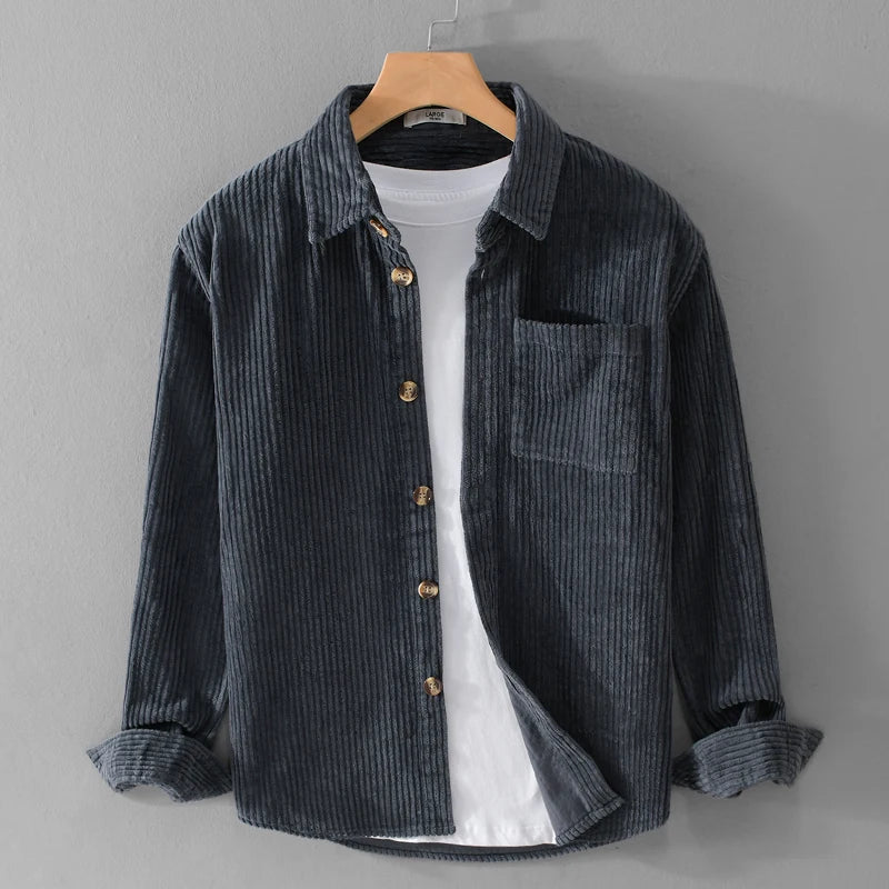 Manuel™ | Stylish Corduroy Shirt