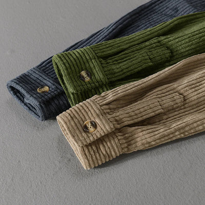 Manuel™ | Stylish Corduroy Shirt