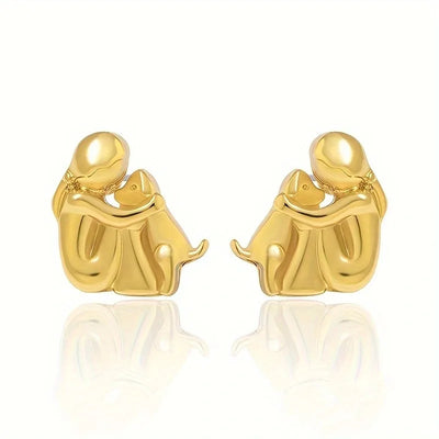 Romy & Rose™ | Earrings with Dog Icon
