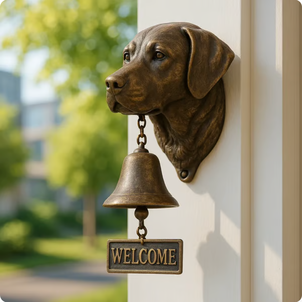 Paw & Co™ | Welcome Dog Doorbell