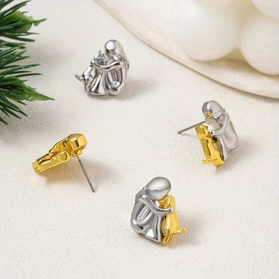 Romy & Rose™ | Earrings with Dog Icon