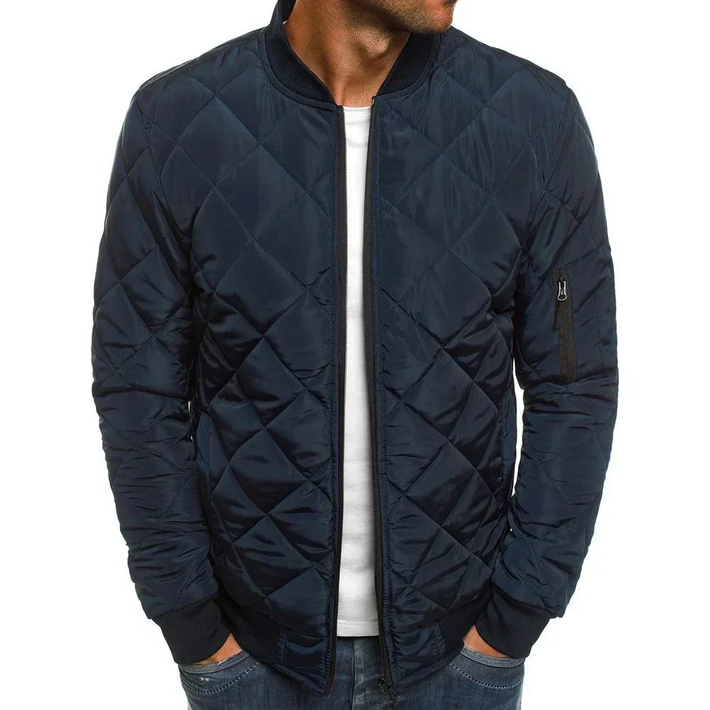 Ambrogio™ | Premium Casual Spring Jacket with Diamond Design