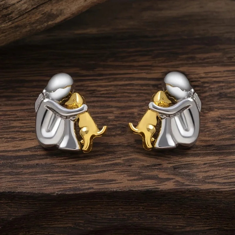 Romy & Rose™ | Earrings with Dog Icon
