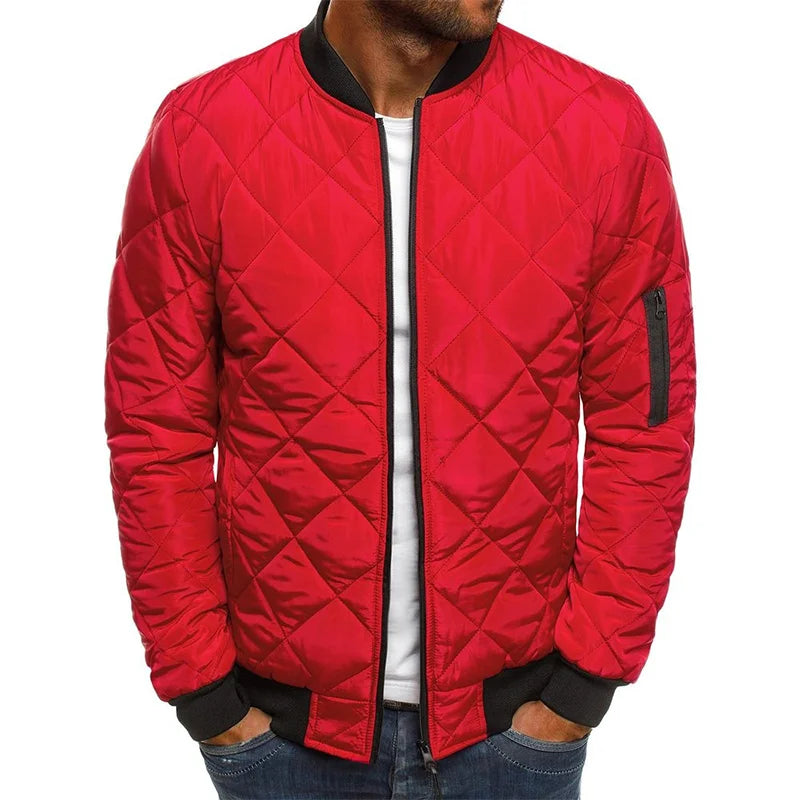 Ambrogio™ | Premium Casual Spring Jacket with Diamond Design
