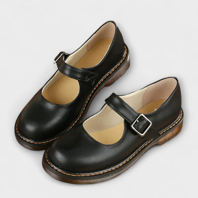 Dam Vintage Mary Jane Shoes – Classic Shoes with Straps and Comfort Sole