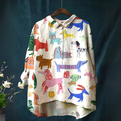 Elva™ | Stylish Everyday Shirt with Pattern