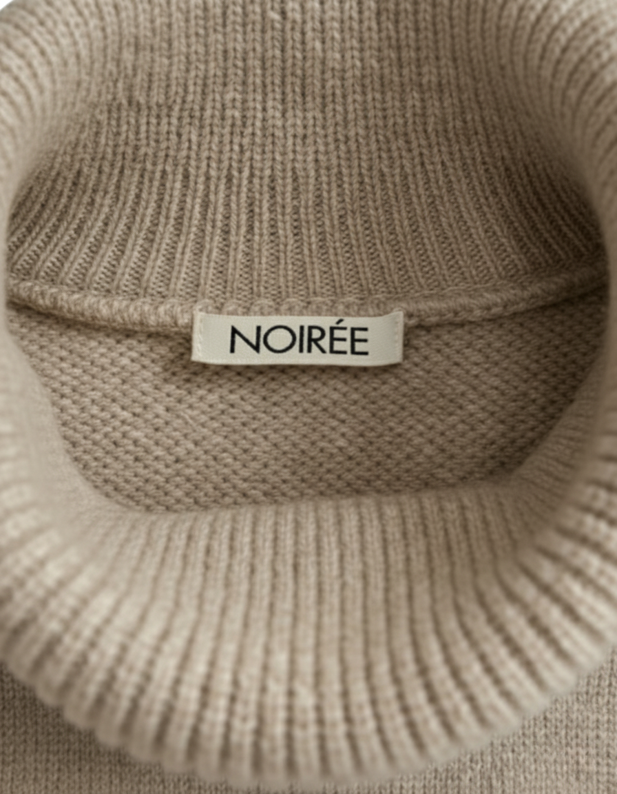Noireé™ | Long Turtleneck Sweater