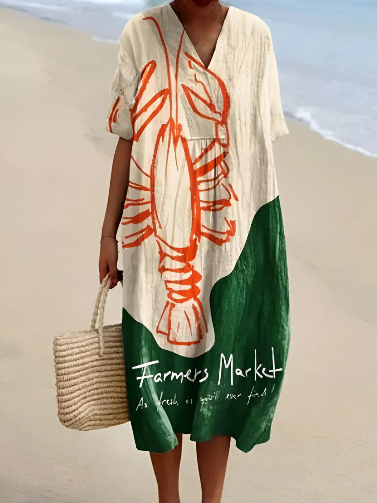 Colette™ | Graphic Lobster Dress