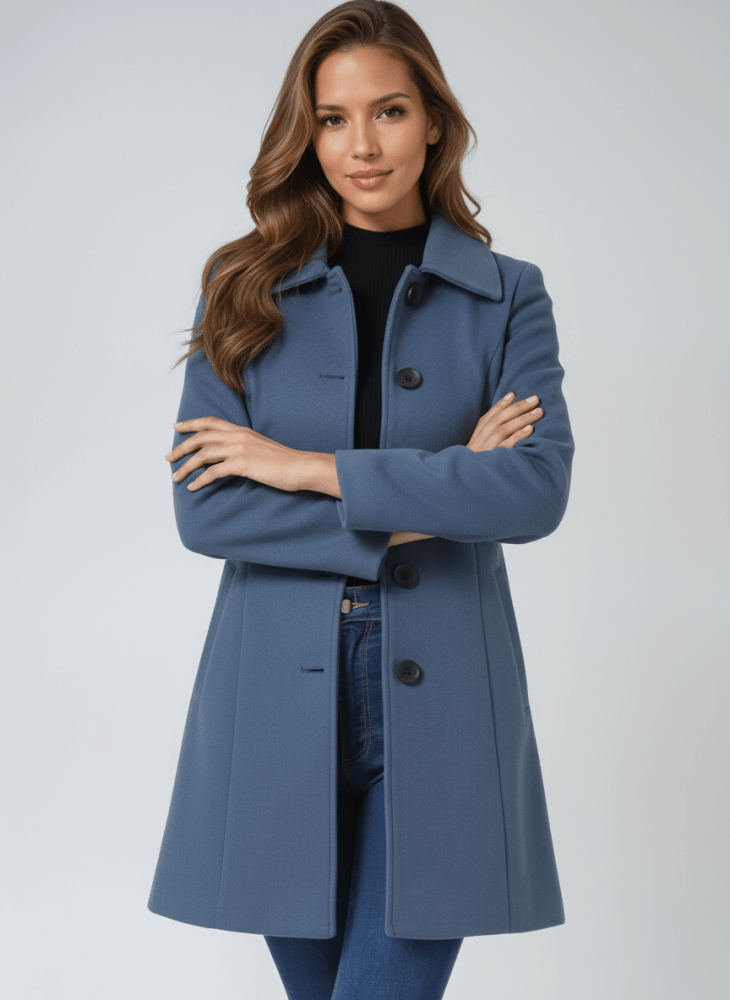 Helena™ | Women's Winter Coat with One Button