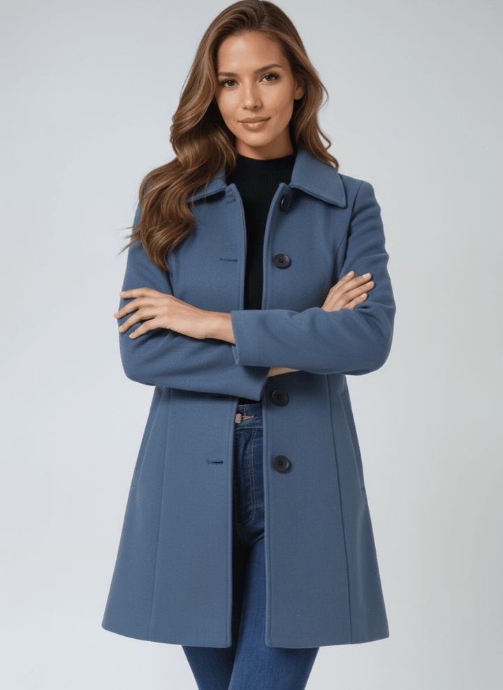 Helena™ | Women's Winter Coat with One Button