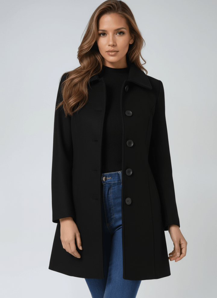 Helena™ | Women's Winter Coat with One Button