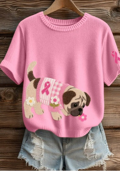 Pink Paws™ | Solidarity Knitted T-Shirts
