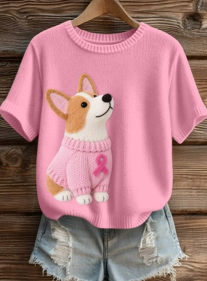 Pink Paws™ | Solidarity Knitted T-Shirts