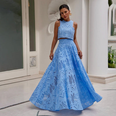 Zahara™ | Stylish Summer Top & Skirt Set for Women