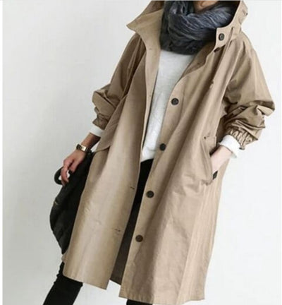 Blori™ | Stylish Long-Sleeved Hooded Jacket