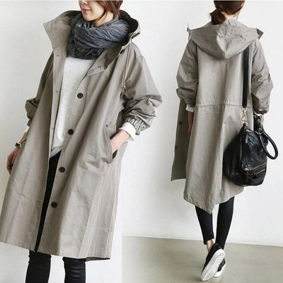 Blori™ | Stylish Long-Sleeved Hooded Jacket