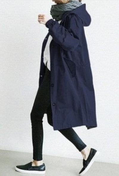 Blori™ | Stylish Long-Sleeved Hooded Jacket