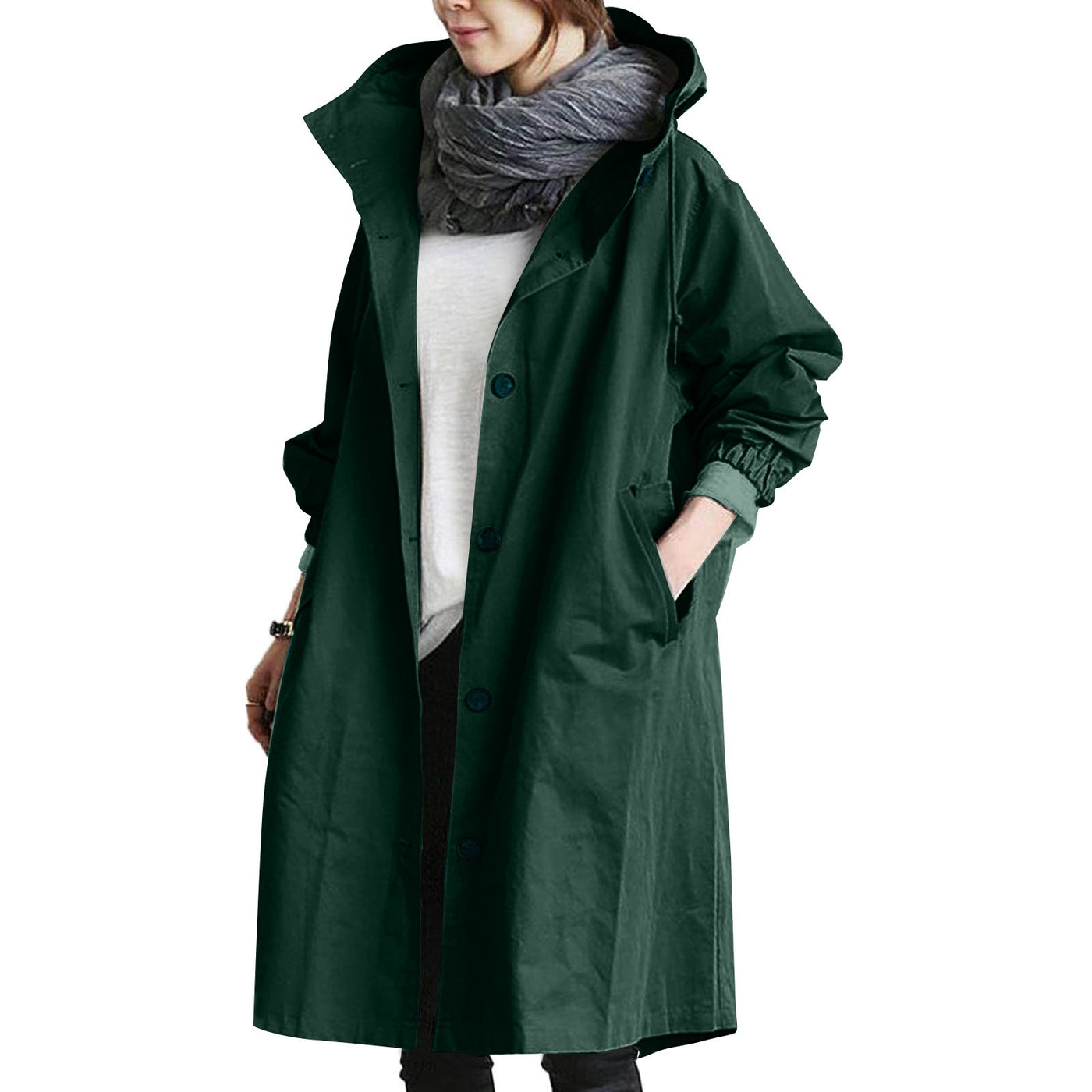 Blori™ | Stylish Long-Sleeved Hooded Jacket