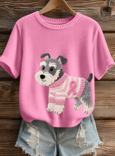 Pink Paws™ | Solidarity Knitted T-Shirts