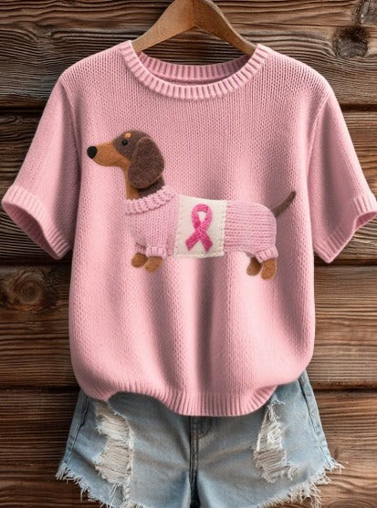 Pink Paws™ | Solidarity Knitted T-Shirts