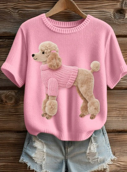 Pink Paws™ | Solidarity Knitted T-Shirts