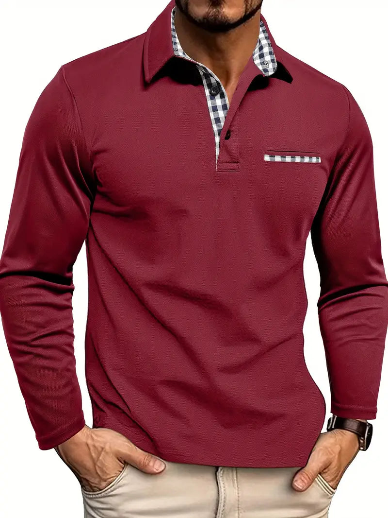 Zarien™ | Polo Shirt with Long Sleeves
