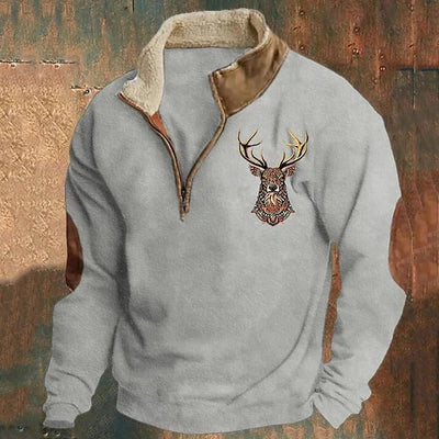 Christos™ | Sweater with Deer Detail