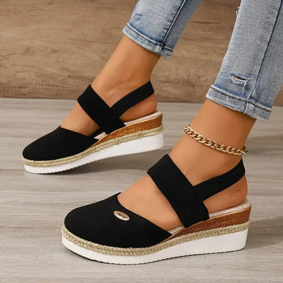 Antonia | Orthopaedic sandals with a platform, breathable and relaxed