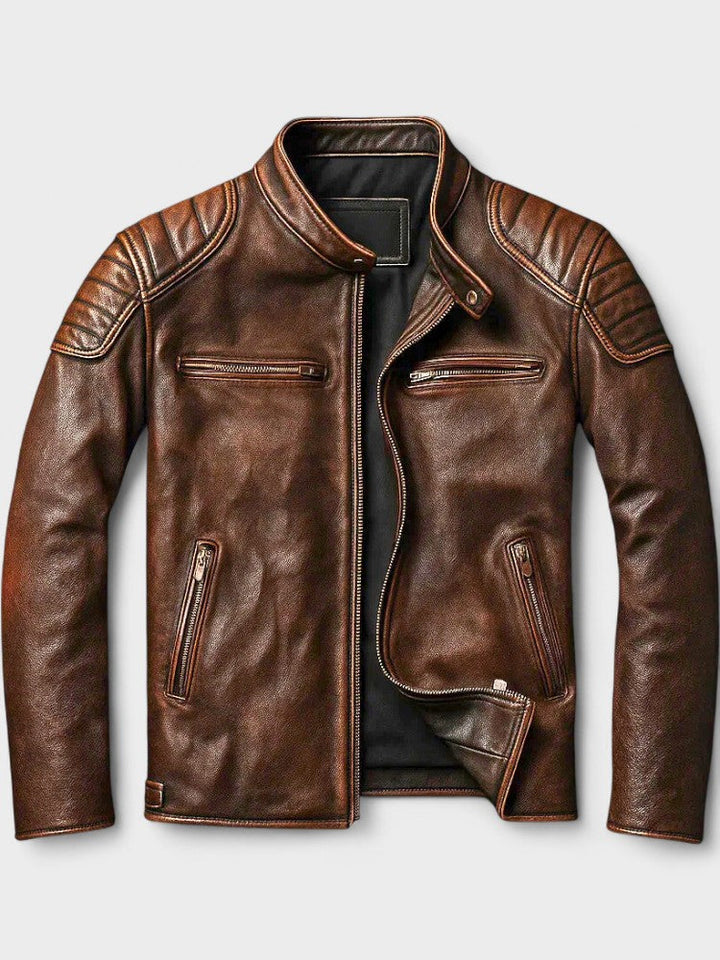Troels™ | Stlyish Leather Jacket