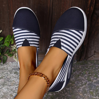 Wenus™ | Comfortable Slip-On Orthopaedic Striped Sneakers