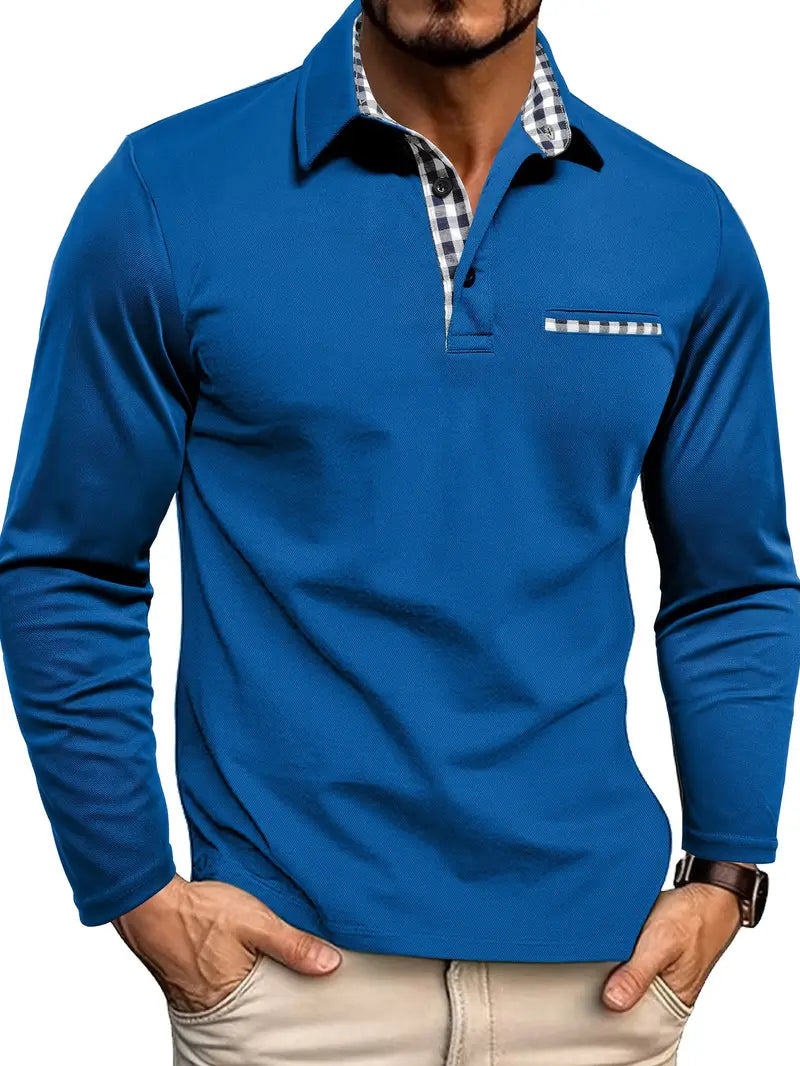 Zarien™ | Polo Shirt with Long Sleeves