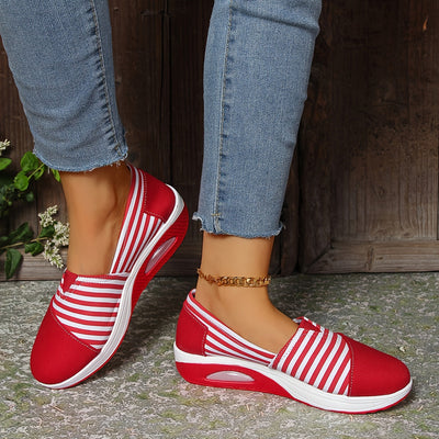 Wenus™ | Comfortable Slip-On Orthopaedic Striped Sneakers