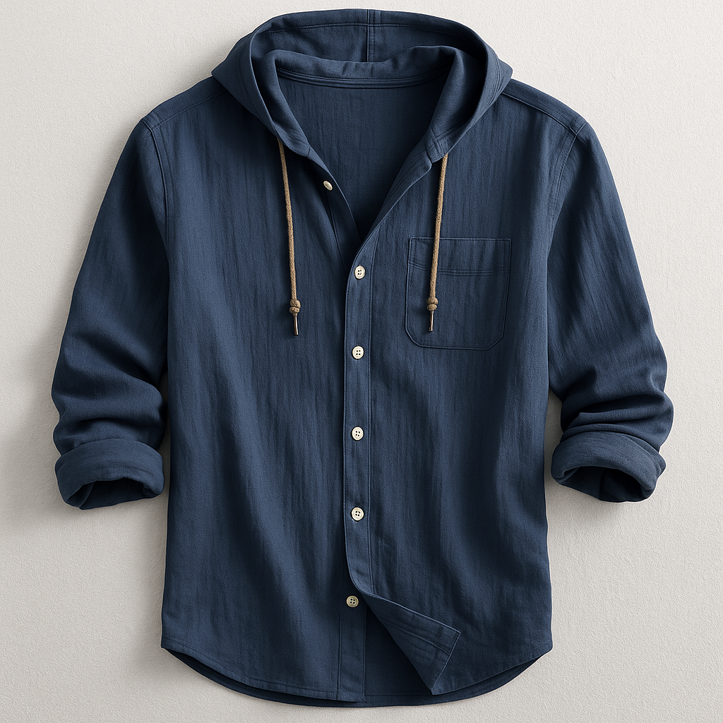Edvin™ | Luxurious Hooded Shirt