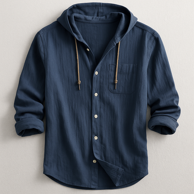 Edvin™ | Luxurious Hooded Shirt