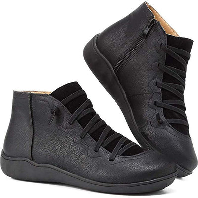 Victoria™ | Stylish Leather Orthopaedic Boots