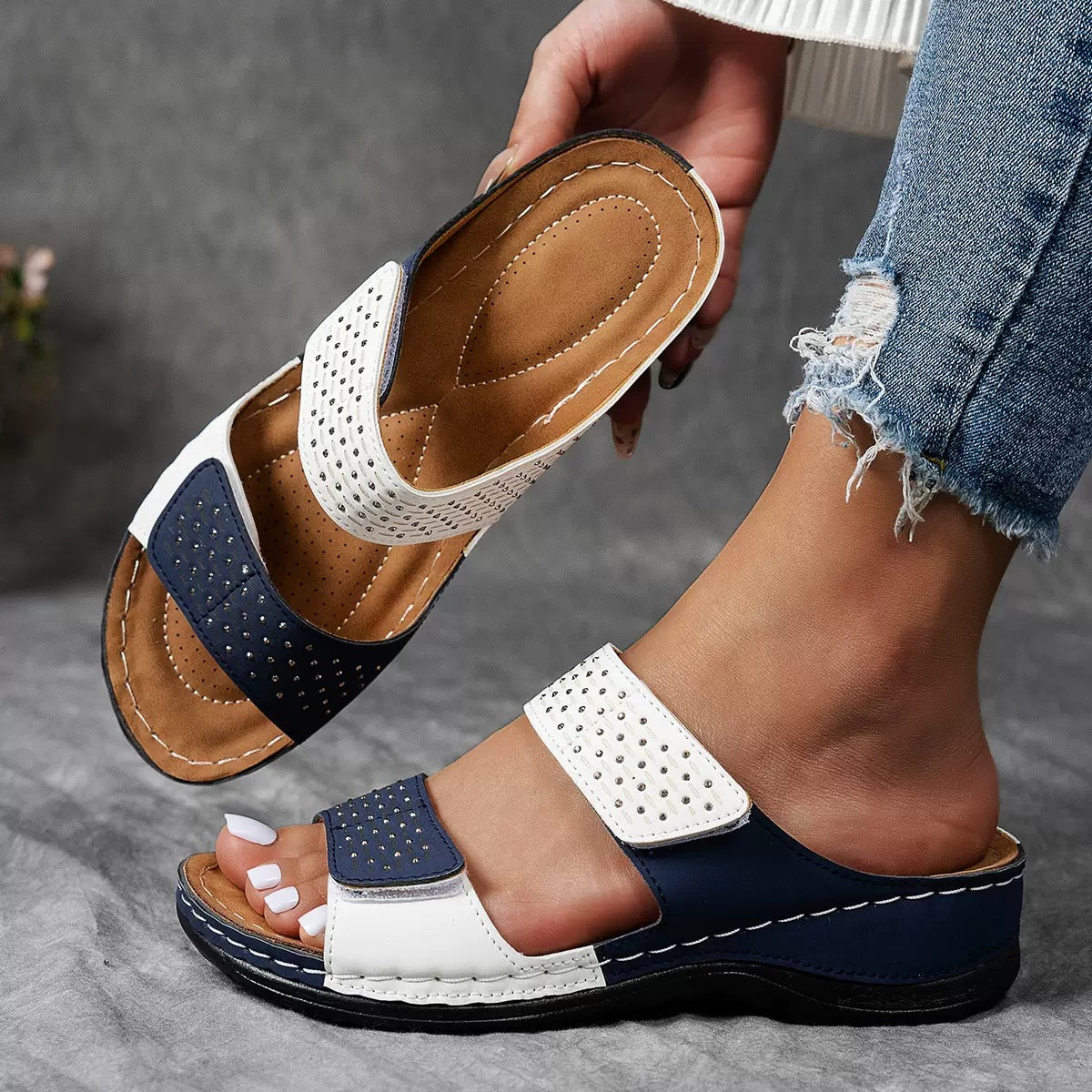 Damy™ | Breathable Slip-On Orthopaedic Sandals