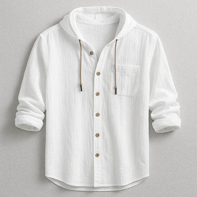 Edvin™ | Luxurious Hooded Shirt