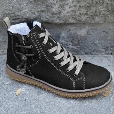 Sandra™ | Warm Ankle Boots with Playful Details