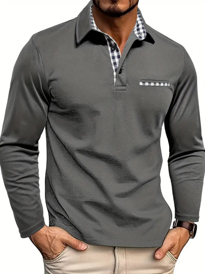 Zarien™ | Polo Shirt with Long Sleeves