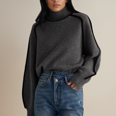 Luna | Warm Cashmere Turtleneck Sweater