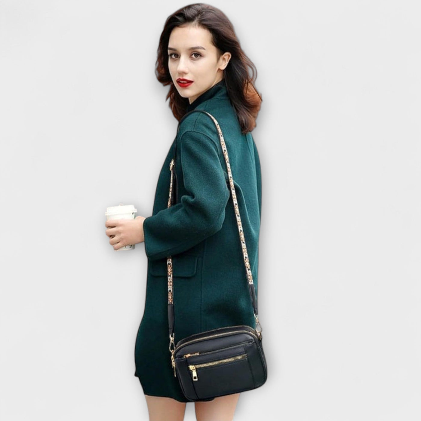 Mira™ | Elegant Leather Shoulder Bag