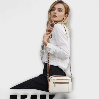 Mira™ | Elegant Leather Shoulder Bag