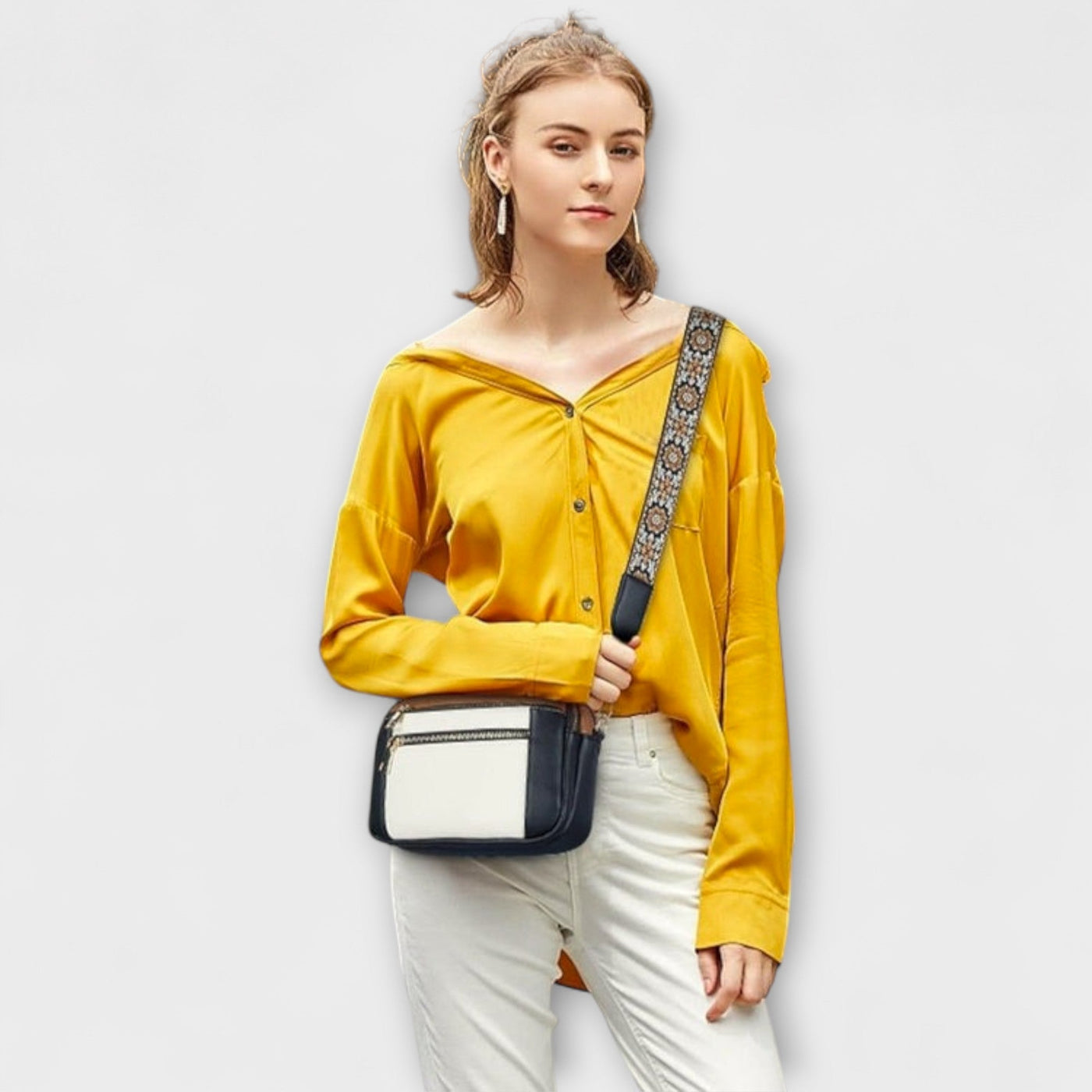 Mira™ | Elegant Leather Shoulder Bag