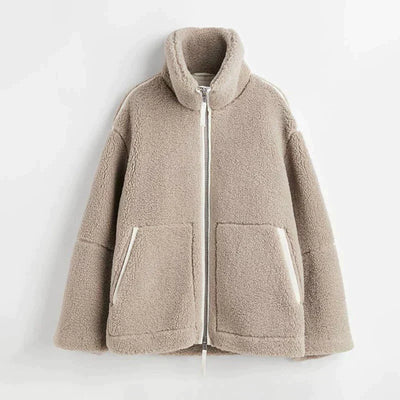 Liora™ | Oversized Teddy Jacket
