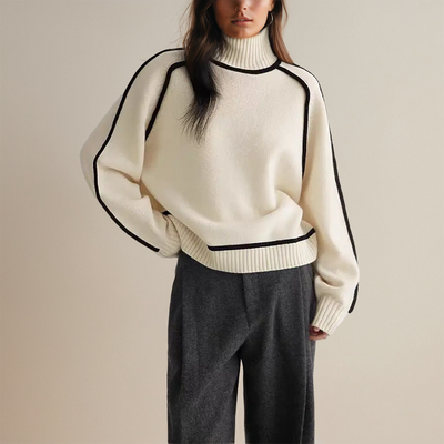 Luna | Warm Cashmere Turtleneck Sweater